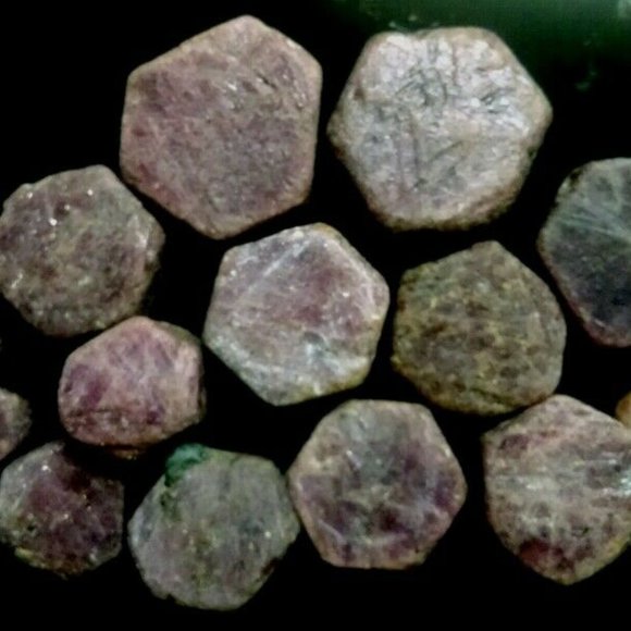 ROUGH red purple Ruby Specimen Natural Corundum - Picture 3 of 4